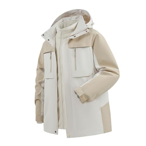 Blouson randonnée homme chaud parka pour montagne et snowboard