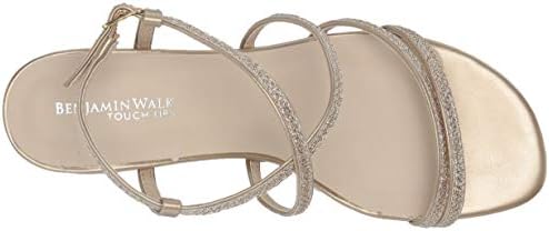 Touch Ups Women's Maisie Heeled Sandal, Champagne, 8.5 Wide | Image 4