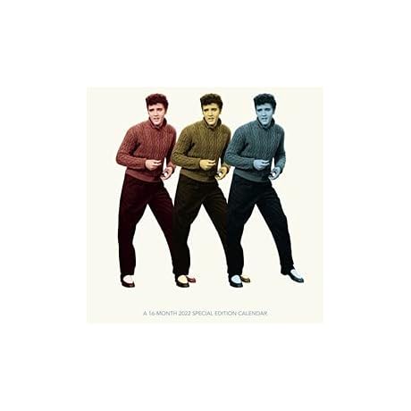 2023 Elvis Wall Calendar with 2 Free Year Planners (10 Dollar Value)