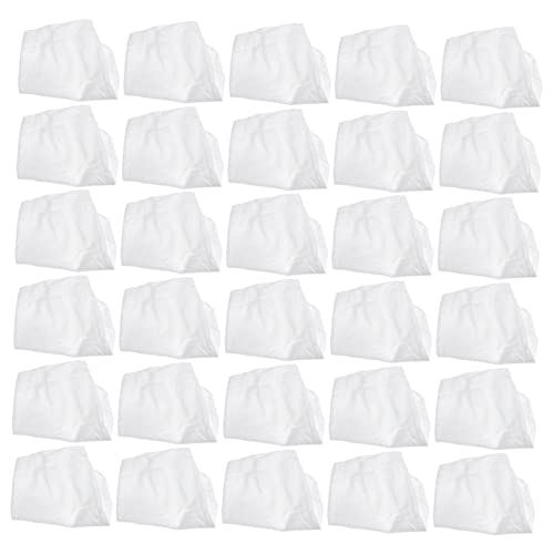 BESPORTBLE 30Piezas Calcetines para Skimmer De Piscina Filtros Elásticos para Limpieza De Bolsa De Blanca para Depuradora De Piscina