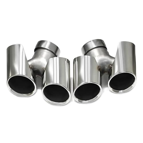 Puntas de escape de acero inoxidable para 911 Carrera 991.2 sin PSE modelo 2017 a 2019