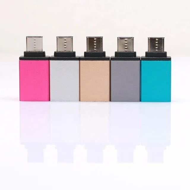 UniSync Converter: OTG Adapters, USB 3.1 to Type-C (Black)