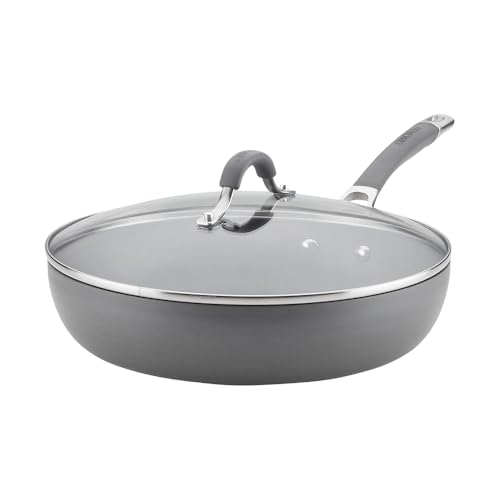 Circulon Radiance Hard Anodized Nonstick Deep Frying Pan wit...