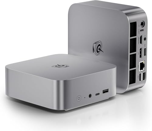 Beelink SER9 Pro Mini PC, AMD Ryzen 7 H 255(8C/16T, up to 4.9GHz), 24GB LPDDR5X 1TB PCIe4.0 SSD, Desktop Computer 4K@240Hz Triple Display HDMI 2.1+DP2.1+USB4, WiFi 6, BT5.2, 2.5G LAN, Al Voice Chip
