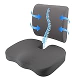 【Polyvalence et Adaptabilité】Ce coussin chaise bureau et lombaire est conçu pour être utilisé sur une variété de sièges : chaises de bureau, sièges de voiture, fauteuils roulants, fauteuils de jeu, ou même lors de vos voyages en avion ou en train. Il peut être utilisé séparément ou combiné avec le coussin lombaire pour un soutien complet et un confort amélioré.