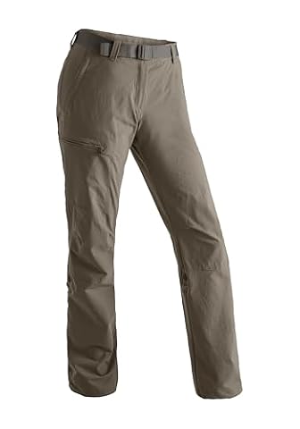 Maier Sports Damskie spodnie outdoorowe Lulaka, funkcjonalne spodnie trekkingowe, oddychające spodnie trekkingowe z funkcją zwijania