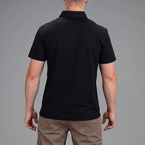 Vortex Men's Polo - Protección UPF 15, Absorbe humedad, Refuerzos en axilas miniatura 3
