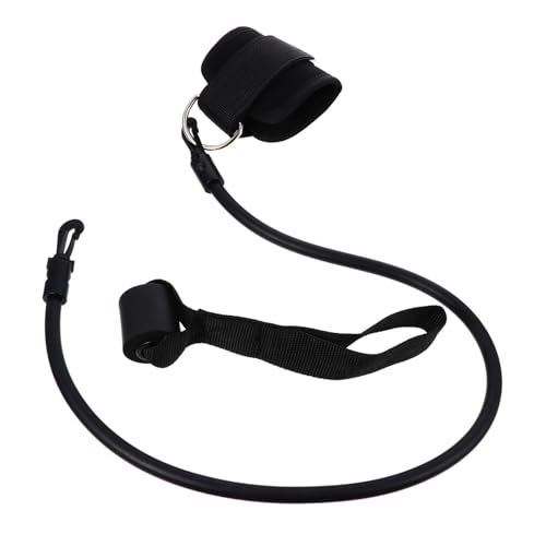 DECOMELODY Cinturón Pies Hebilla De Tobillo y Banda De Resistencia para Fitness, Cuerda para Tirar del Tobillo, Accesorios Gym para Entrenamiento De Piernas y Glúteos, Uso Interior y Exterior