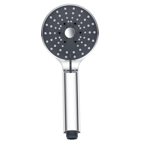 Alcachofa de Ducha con 6 Modos, Antical Alcachofa Ducha Ahorro Agua Cabezal de Ducha Extraíble, Alcachofa de Ducha Alta Presion, Cromo