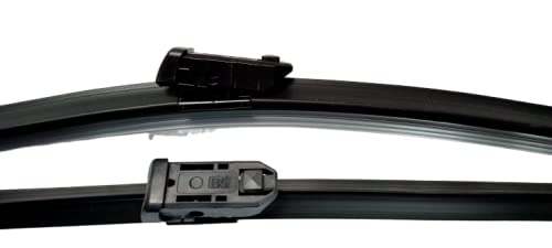Image of Oshotto (O.E.M Type) Frameless Wiper Blades Compatible with Volkswagen Jetta 2008-2014 (24 inch /18 inch)