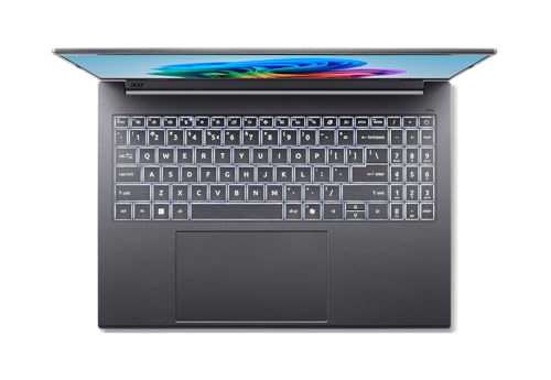 Image of Acer Aspire 16 AI Copilot Plus Laptop A16-52MT-9520 32GB RAM 1TB SSD | 16in WUXGA IPS touchscreen, up to 5.1GHz, Intel Arc 140V graphics, WiFi 7, Steel Gray