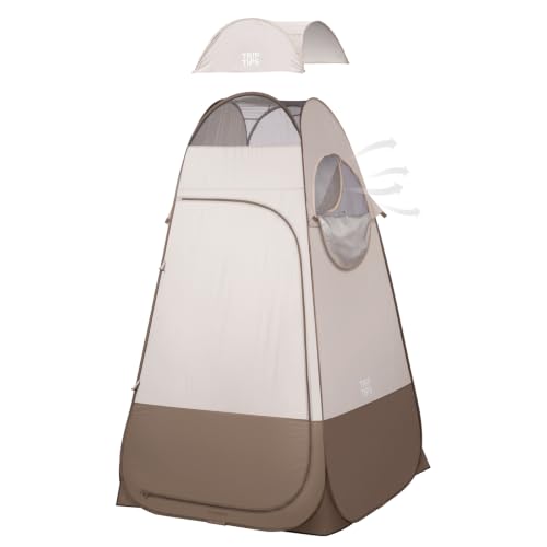 TRIPTIPS Pop Up Shower Tent with Floor Changing Tent with...