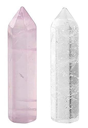 See full amazon price history chart for PAIXON Natural Hand Crafted Shiv Shakti Wands Pair Natural Rose Quartz & Clear Quartz Wand Shiv Shakti Tower Pair for Reiki Healing and Crystal Healing Energise PAIXON Natural Hand Crafted Shiv Shakti Wands Pair Natural Rose Quartz & Clear Quartz Wand Shiv Shakti Tower Pair for Reiki Healing and Crystal Healing Energise (B0B19RP9NQ) Amazon Price History, Amazon Price Tracker