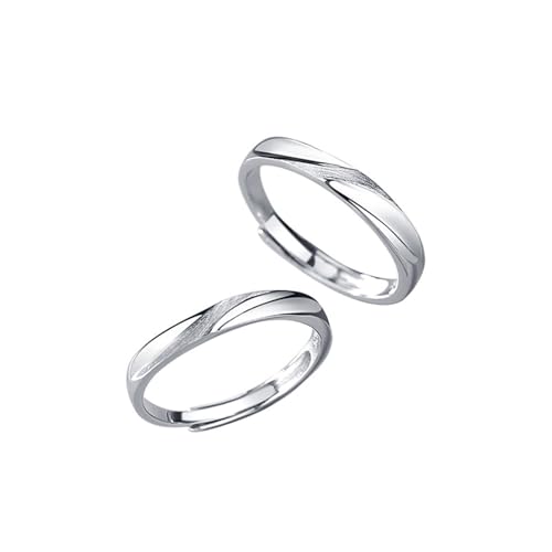 Bague fiançailles argent 925 rond simple, le cadeau parfait pour s'unir