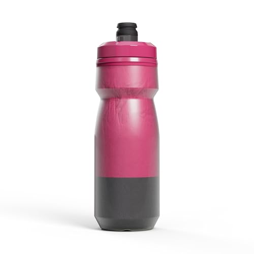 Image of CamelBak Podium Chill Insulated Bike Squeeze Water Bottle, Cold Retention for Cycling, 21oz, Mercury Berry
