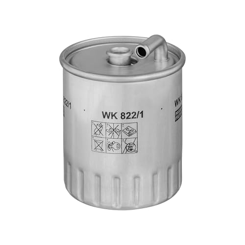 MANN-FILTER Wk 822/1 Filtro Carburante - Per Autovetture + Veicoli Commeriali - 2