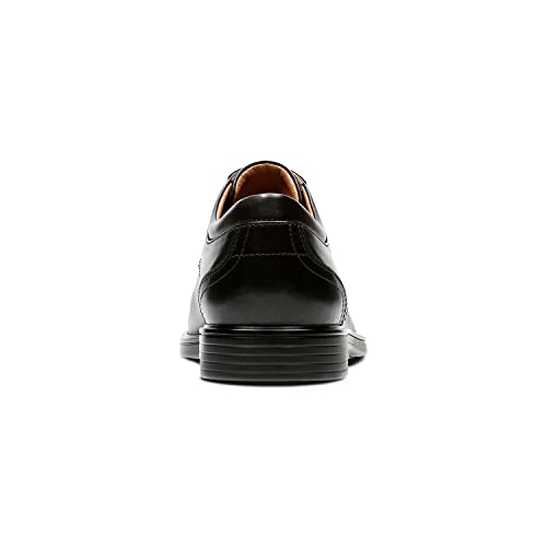 Clarks Un Aldric Lace, Scarpe Stringate Derby Uomo, Black Leather, 39.5 Eu - 6