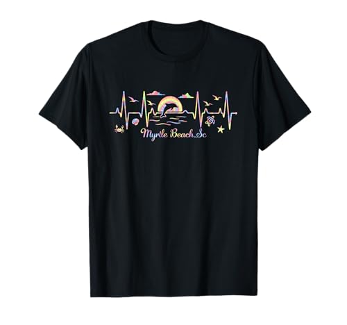 Colorful Myrtle Beach, SC Nature Lover Beach Vacation T-Shirt