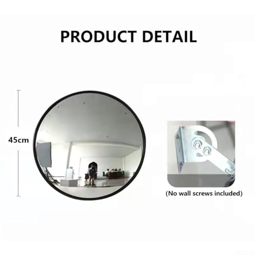 Miroir convexe grand angle orientable pour éliminer les angles morts - 6