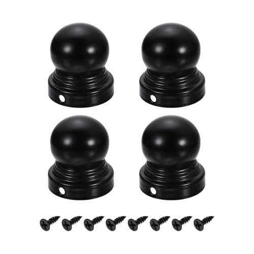 Capuchon de poteau de clôture contre pourrissement bois extérieur 4.1cm