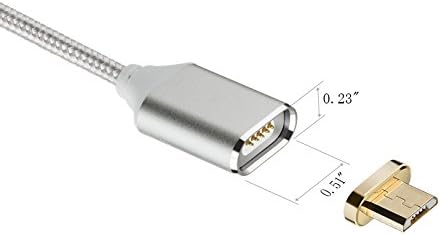 Magnetic Braided USB Charging Cable