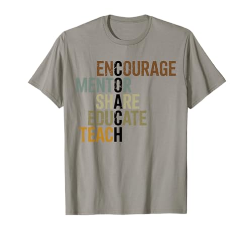 Coach Definition Best Coaches Gift Team Sports T-Shirt