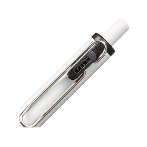 uniball one Retractable Gel Pens, Medium Point (0.7mm), Black Ink, 12 Pack - image 4