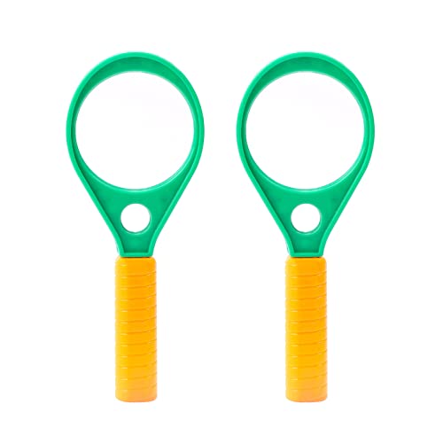 Hand-Held Reading Magnifiers Portable Toy Magnifier Children Magnifying Glass For Stationery Experiment Stationery Tools #TOP1