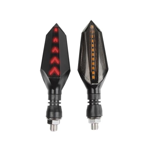 Clignotant moto de nuit pour Yamaha MT-03 MT-07 MT-09 YZF R1 R6 feux de circulation rouge