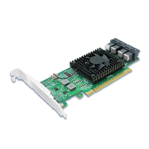 Adaptador Switch PCIe3.0 X16 a 4 X U.2 NVMe SSD con Controlador PLX8747, no requiere bifurcación de placa madre miniatura 2