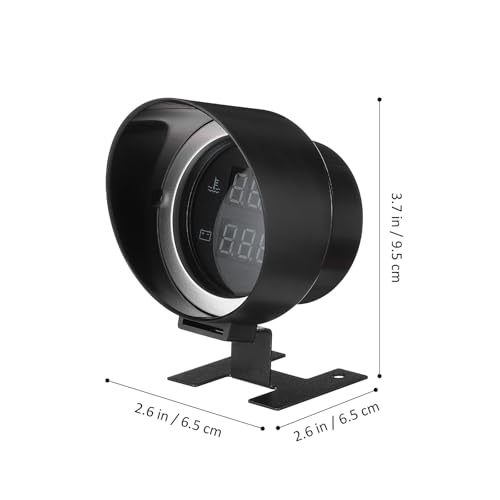Voltímetro y medidor multifuncional de temperatura del agua para panel de instrumentos 2