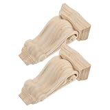 Détails exquis sculptés à la main : ces consoles en bois présentent de superbes motifs sculptés à la main qui ajoutent une touche luxueuse et artistique à votre maison, incrustation de penderie, consoles de commode