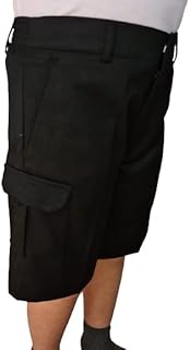 Pantalones cortos de verano para niños y niñas, de teflón, color gris y negro