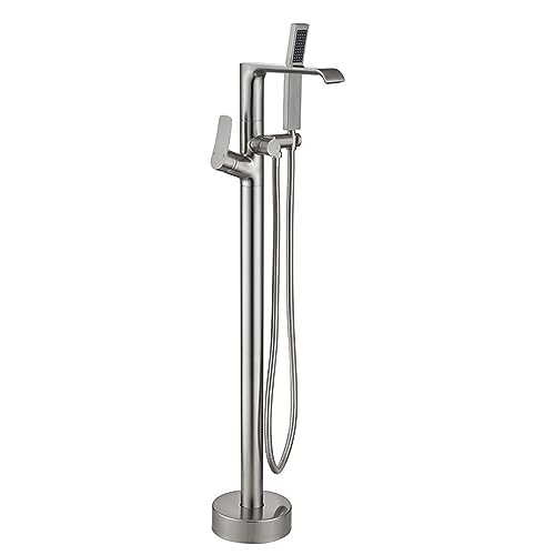 Robinet cascade baignoire autoportante mitigeur sur pied design moderne luxe