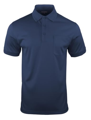 Polo para hombre Propper de manga corta y peso medio con bolsillo, camisa uniforme transpirable de trabajo, 6,5 oz