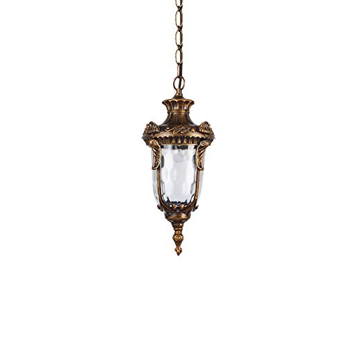 Lustre européen extérieur haut de gamme pour terrasse de villa
