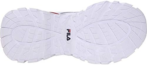 Fila Electrove Women's Sneaker 9 B(M) US White-Navy-Red | Image 6