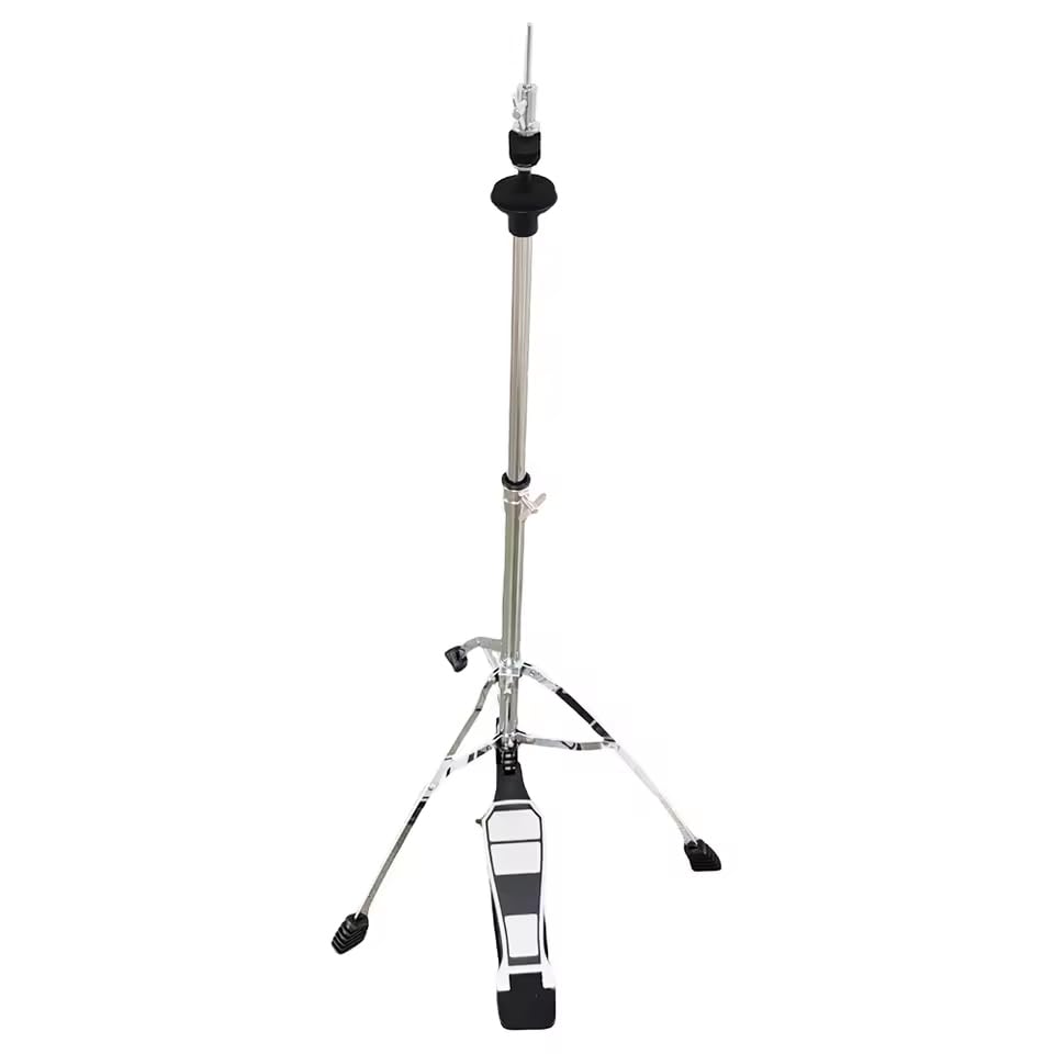 Softline Pro Single-Braced Hi-Hat Stand with Longboard Swiveling Footplate, Adjustable Precision Screw Dial, and Single-Braced Tripod (SP HH-L SB) - Image 2 thumbnail