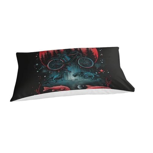 Housse de couette vélo 3D en microfibre premium ultra respirante