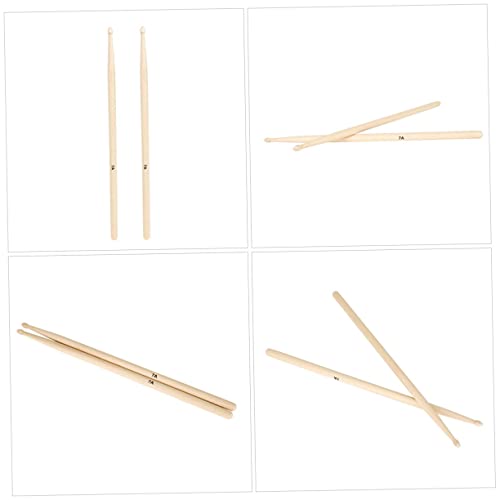 Baquetas Yardwe de arce, ligeras y versátiles, 12 pares, para principiantes y profesionales, diseño duradero para instrumentos de percusión, práctica y actuación miniatura 5