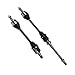 CAROCK 2PCS CV Axle Shaft Assembly Compatible with 2014 2015 2016 2017 Mazda 6 2.5L L4 FWD Automatic Transmission Front Right Passenger Side NCV47032 NCV48035