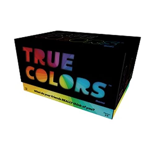 Games Adults Play - True Colors Card Game - What Do Your Friends Really Think of You?, Black