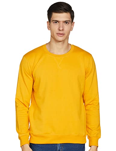 Image of Max Men Cotton Blend Solid Crew Neck Sweatshirt