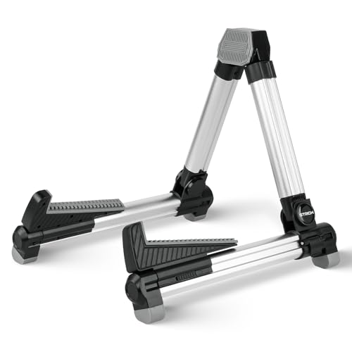STRICH Guitar Stand, Foldable Adjustable Portable Universal Aluminum Alloy A-Frame Stand for...