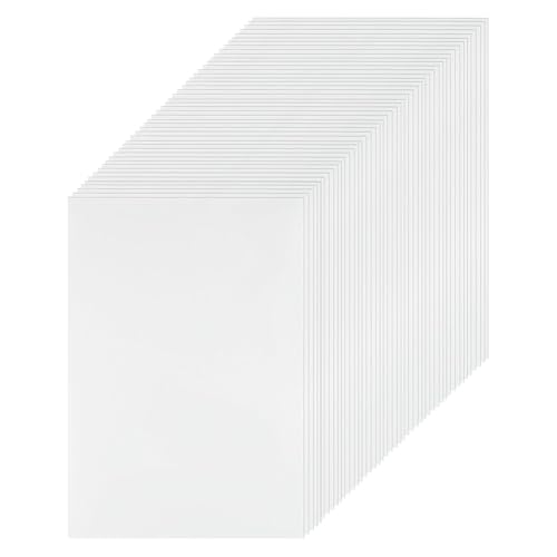 UieoKakeh 100 Hojas de Papel para Congelar para Rompecabezas (8.2 X 11.8 Pulgadas) para Proyectos de DIY, Manualidades, Apliques y Proyectos de Costura.