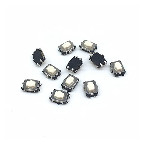 Interrupteur tactile miniature pour réparer clé de voiture et télécommande 4.7x3.5mm 20 u.