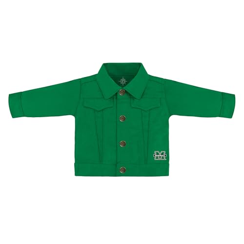 Infant Denim Jacket - Marshall Thundering Herd Logo - Kelly - 18 Mos