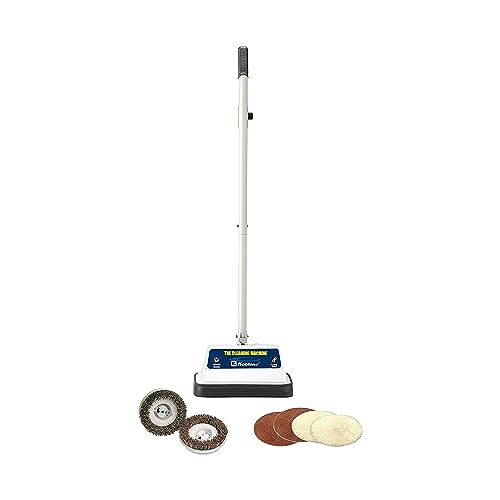 Image of Koblenz Shampooer and Polisher, Floor Shampooer and Polisher, Hard Floor Cleaner, Heavy-duty Carpet Cleaning Machine with Scrubbing Brushes and Polishing Pads, 3 Speeds, Blue /Gray (P-620BA)