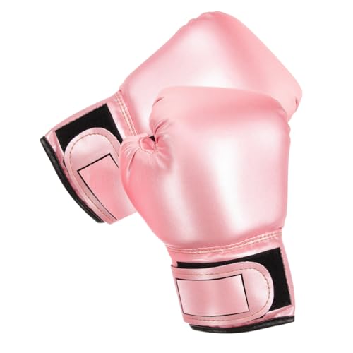 Guantes de boxeo para niños fáciles de poner de PU y espuma protectora