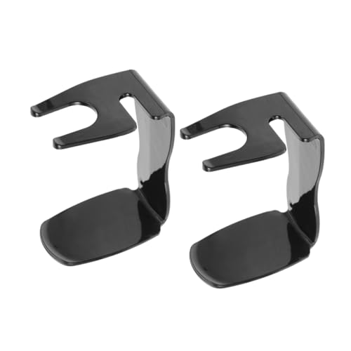 WOFASHPURET 2pcs Shaving Stand Compact Safety Razor Display Holder for Brushes Sleek Organizer for Mens Grooming for Home Travel Use
